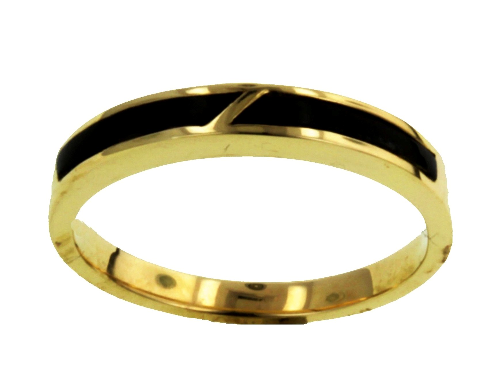 Ladies Jewelry 14KY Black Coral Ring 14KY Black Coral Ring