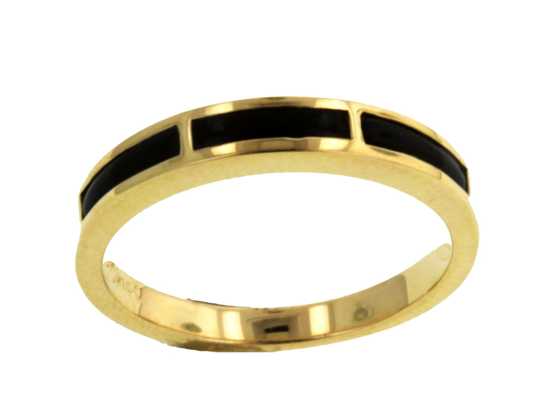 Ladies Jewelry 14KY Black Coral Ring 14KY Black Coral Ring